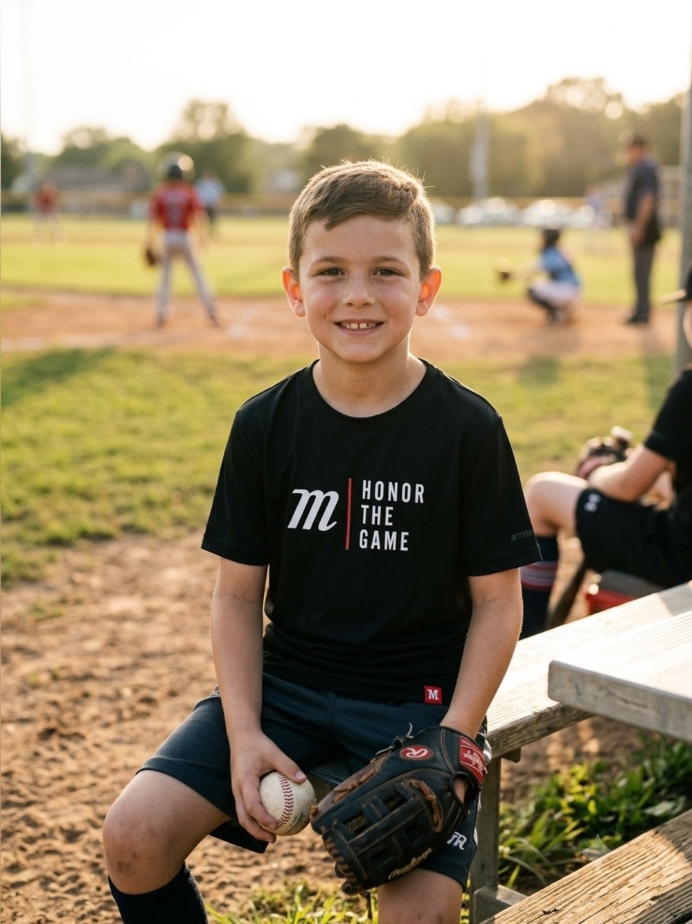 Marucci Boys' Honor The Game Baseball Performance T-Shirt